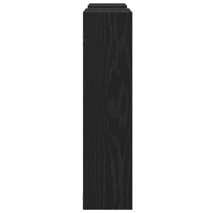 vidaXL Wall Shelf Black Oak 99x15x60 cm Engineered Wood