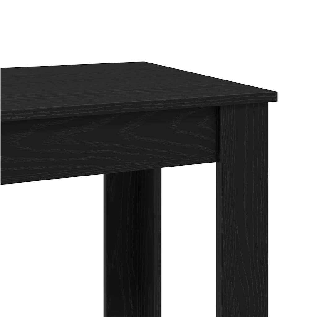 vidaXL Bar Table 51 x 50 x 103.5 cm Engineered Wood Black Oak