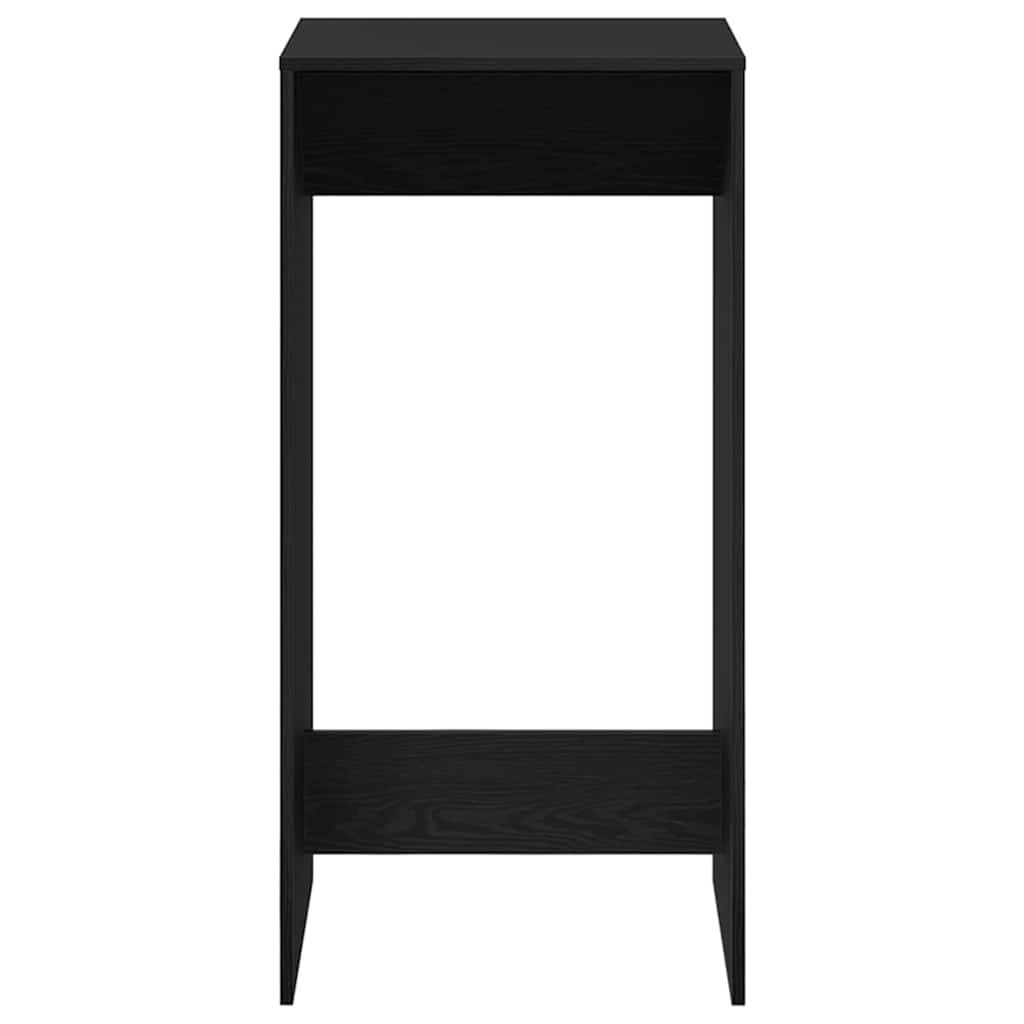 vidaXL Bar Table 51 x 50 x 103.5 cm Engineered Wood Black Oak