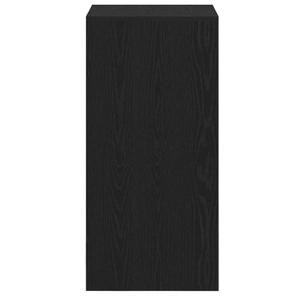 vidaXL Bar Table 51 x 50 x 103.5 cm Engineered Wood Black Oak