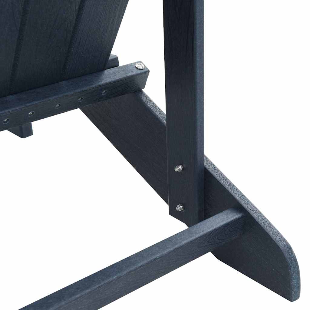 vidaXL Adirondack Chair Navy Blue 82 x 74 x 92 cm HDPE