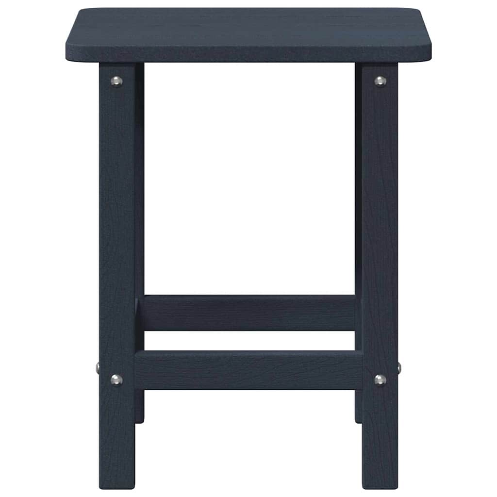 vidaXL Side Table Navy Blue 38 x 38 x 46 cm Polyethylene