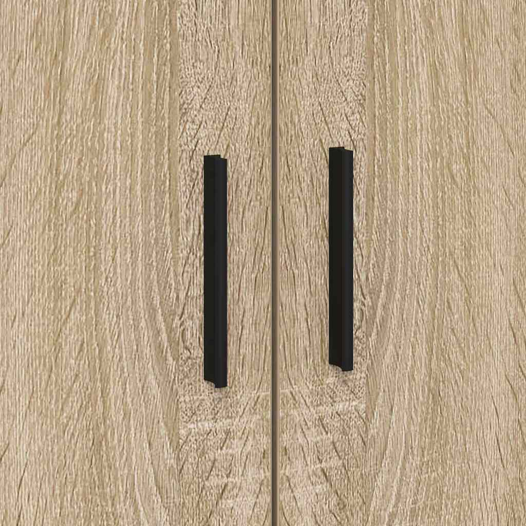 vidaXL Bed Frame with Drawer Sonoma Oak 90 x 190 cm Engineered Wood