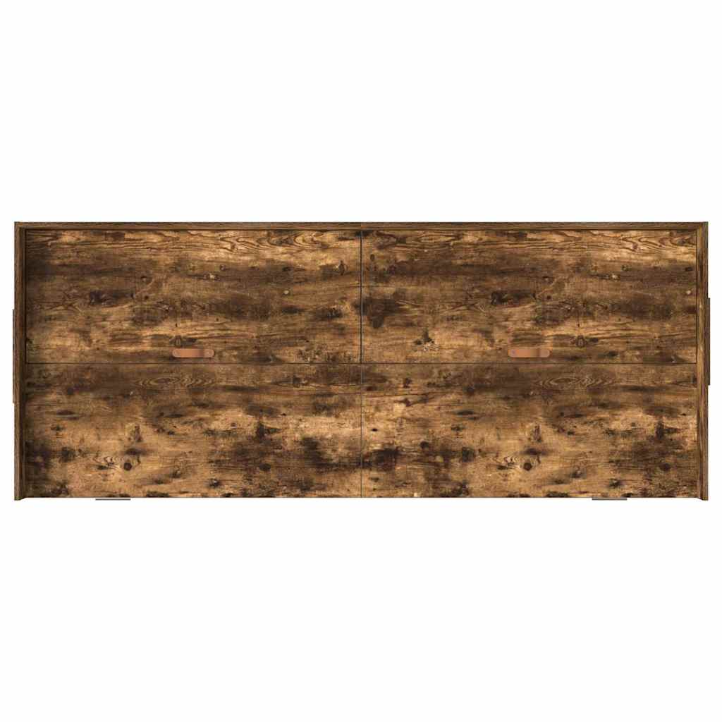 vidaXL Bed Frame with Headboard Old Wood 75 x 190 cm Engineered Wood