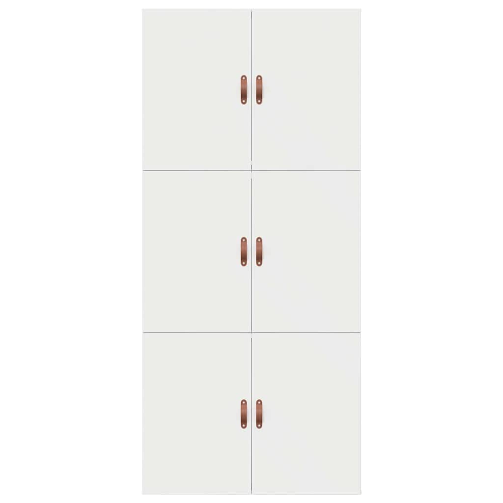 vidaXL Storage Bed Frame White 90 x 200 cm Engineered Wood