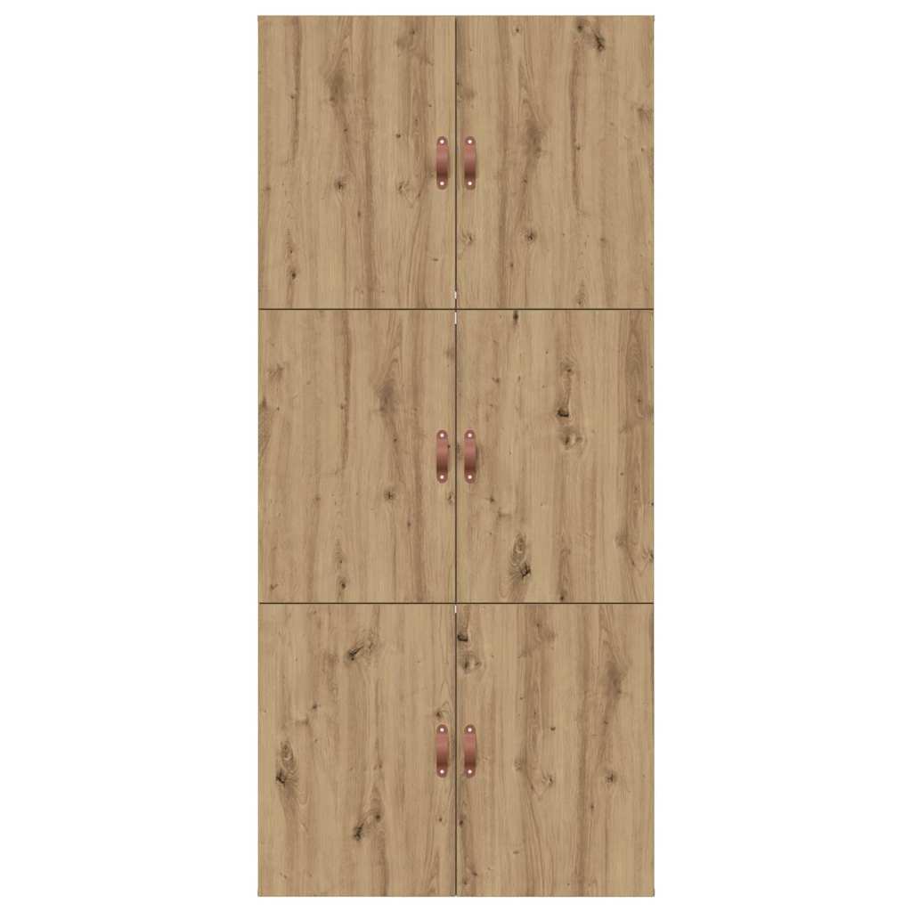 vidaXL Storage Bed Frame Artisan Oak 90 x 200 cm Engineered Wood