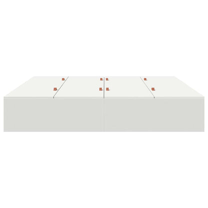 vidaXL Storage Bed Frame White 200 x 200 cm Engineered Wood