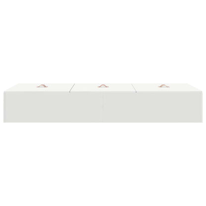 vidaXL Storage Bed Frame White 90 x 190 cm Engineered Wood