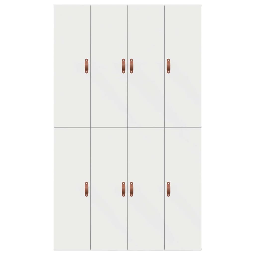 vidaXL Storage Bed Frame White 120 x 190 cm Engineered Wood