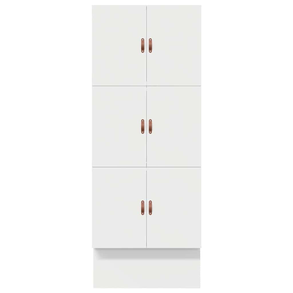 vidaXL Storage Bed Frame with Drawer White 80 cm Engineered Wood