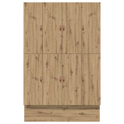 vidaXL Storage Bed Frame Artisan Oak 150 cm Engineered Wood
