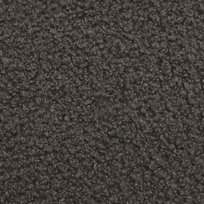 vidaXL Swivel Chair Dark Grey 63 x 75 x 76 cm Sheepskin