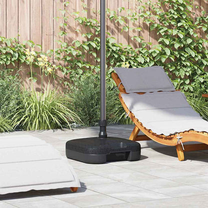 vidaXL Parasol Base Black 45 x 45 x 29.5 cm High-density polyethylene
