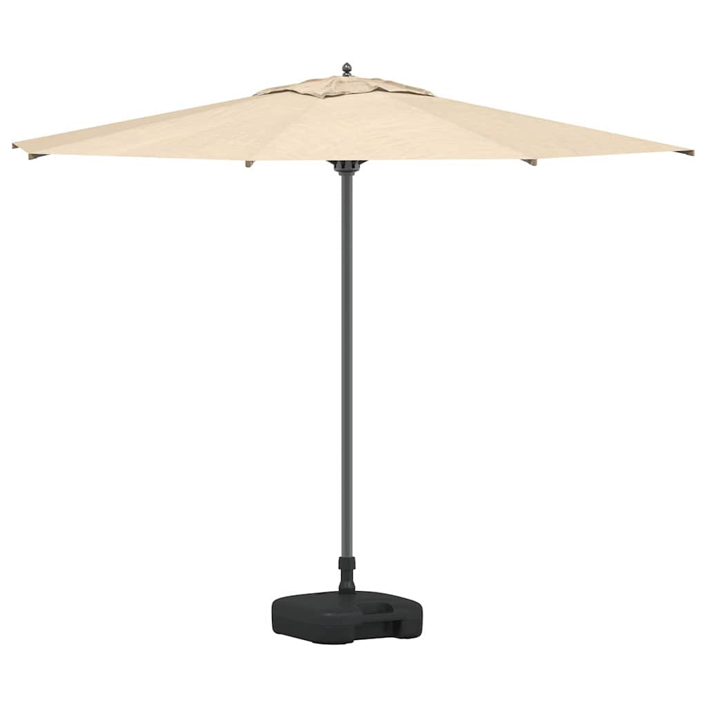 vidaXL Parasol Base Black 45 x 45 x 29.5 cm High-density polyethylene