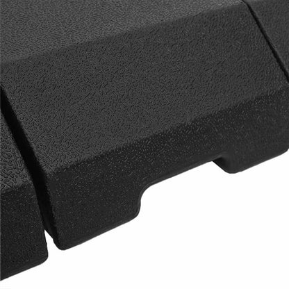 vidaXL Cantilever Umbrella Base Black 98 x 98 x 98 cm