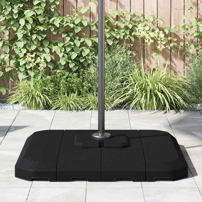 vidaXL Cantilever Umbrella Base Black 98 x 98 x 98 cm