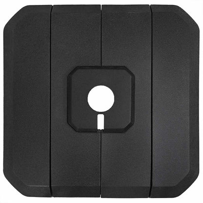 vidaXL Cantilever Umbrella Base Black 98 x 98 x 98 cm