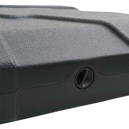 vidaXL Cantilever Umbrella Base Black 88.5 x 88.5 x 12 cm