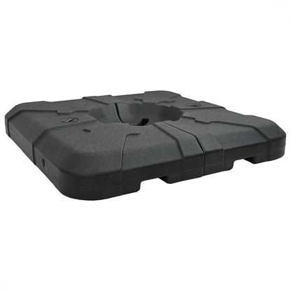 vidaXL Cantilever Umbrella Base Black 88.5 x 88.5 x 12 cm