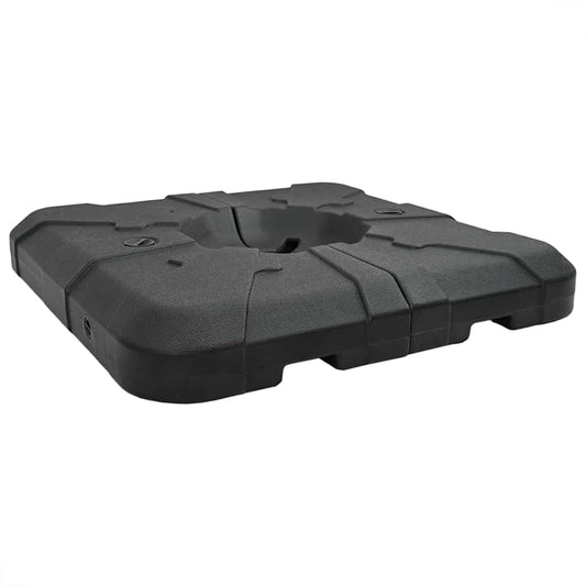 vidaXL Cantilever Umbrella Base Black 88.5 x 88.5 x 12 cm