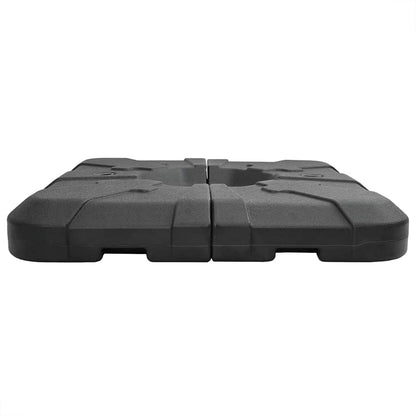 vidaXL Cantilever Umbrella Base Black 88.5 x 88.5 x 12 cm
