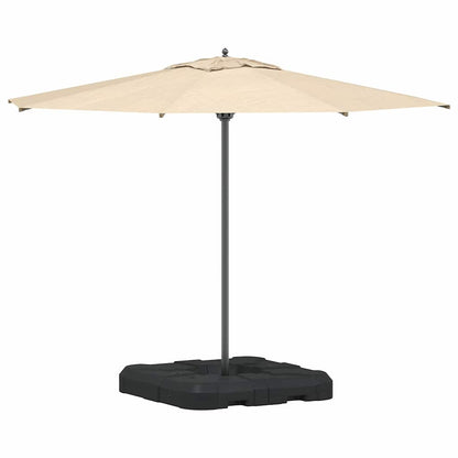 vidaXL Cantilever Umbrella Base Black 88.5 x 88.5 x 12 cm