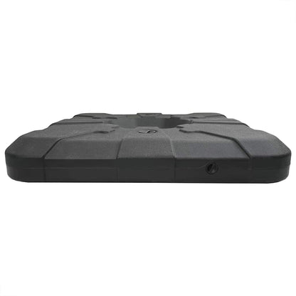 vidaXL Cantilever Umbrella Base Black 88.5 x 88.5 x 12 cm