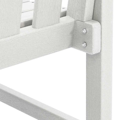 vidaXL Garden Chair 4 pcs White 65.5 x 59 x 88 cm Polyethylene