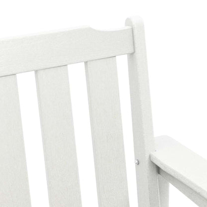 vidaXL Garden Chair 6 pcs White 65.5 x 59 x 88 cm Polyethylene