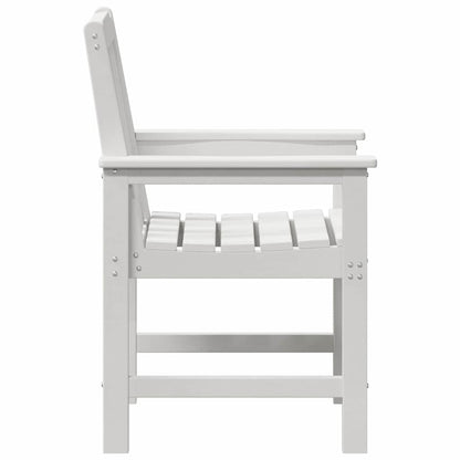 vidaXL Garden Chair 6 pcs White 65.5 x 59 x 88 cm Polyethylene