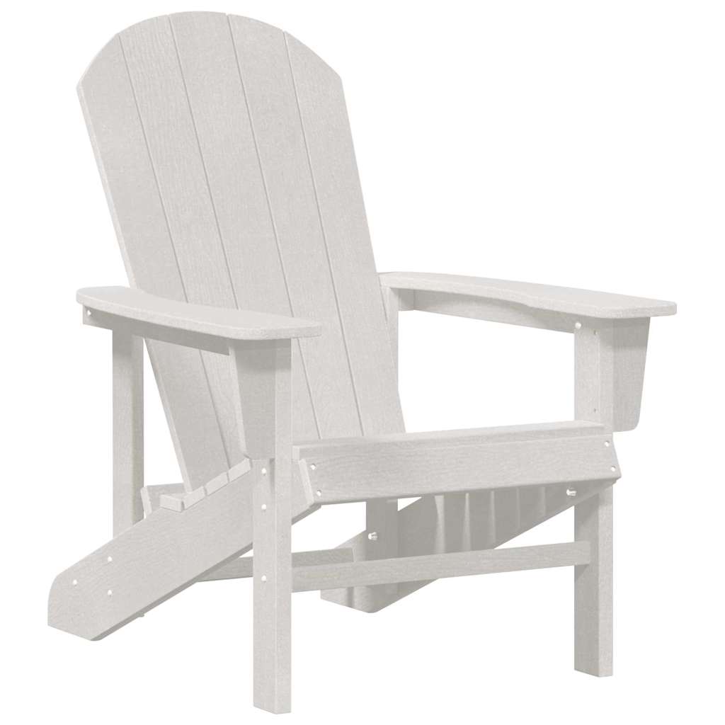 vidaXL Garden Chair 2 pcs White 82 x 74 x 92 cm Polyethylene