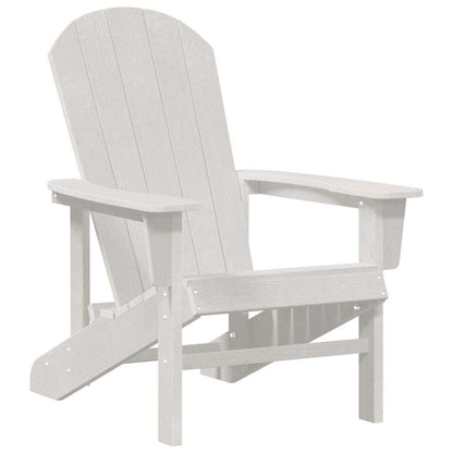 vidaXL Garden Chair 2 pcs White 82 x 74 x 92 cm Polyethylene