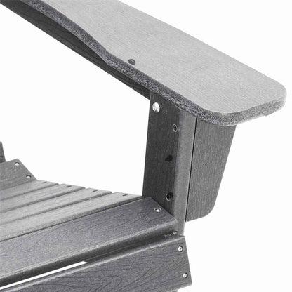 vidaXL Garden Chair 2 pcs Light Grey 82 x 74 x 92 cm Polyethylene