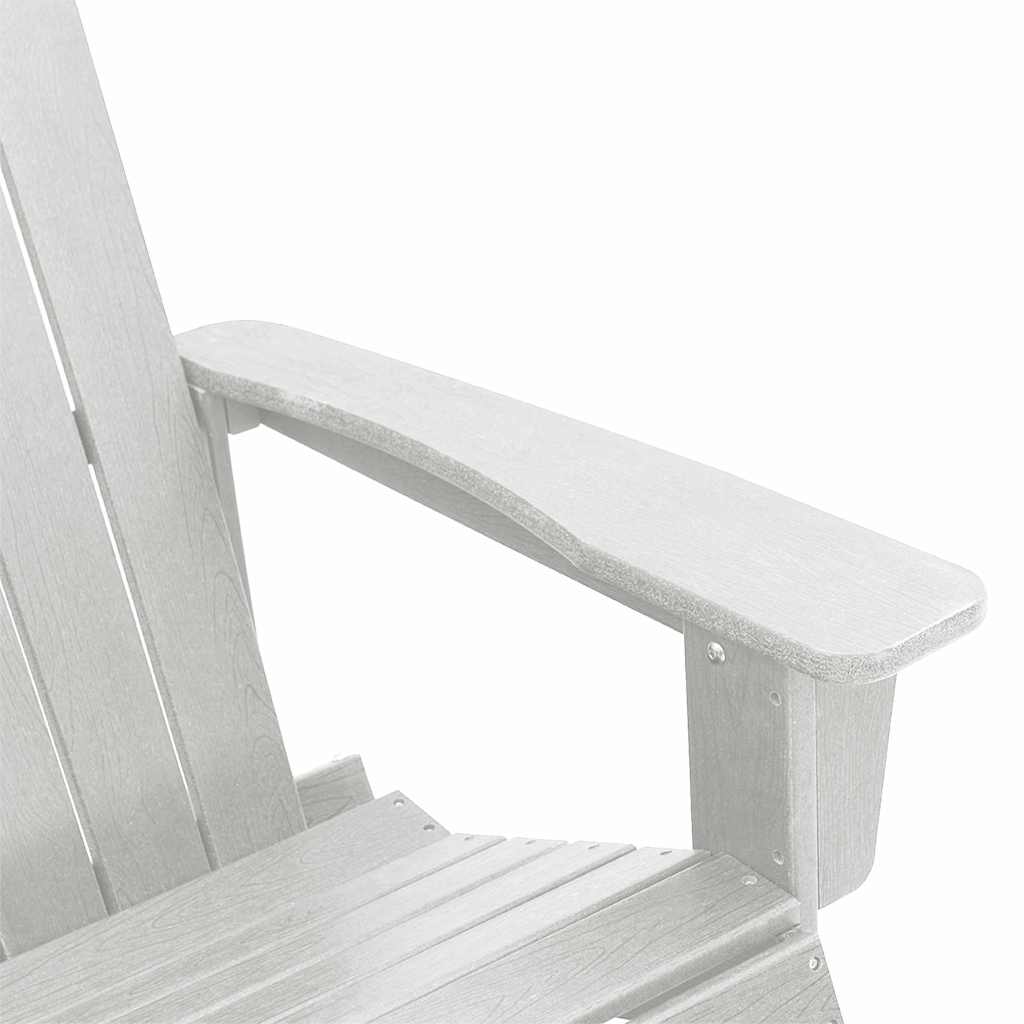 vidaXL Garden Lounge Set 3 pcs White HDPE
