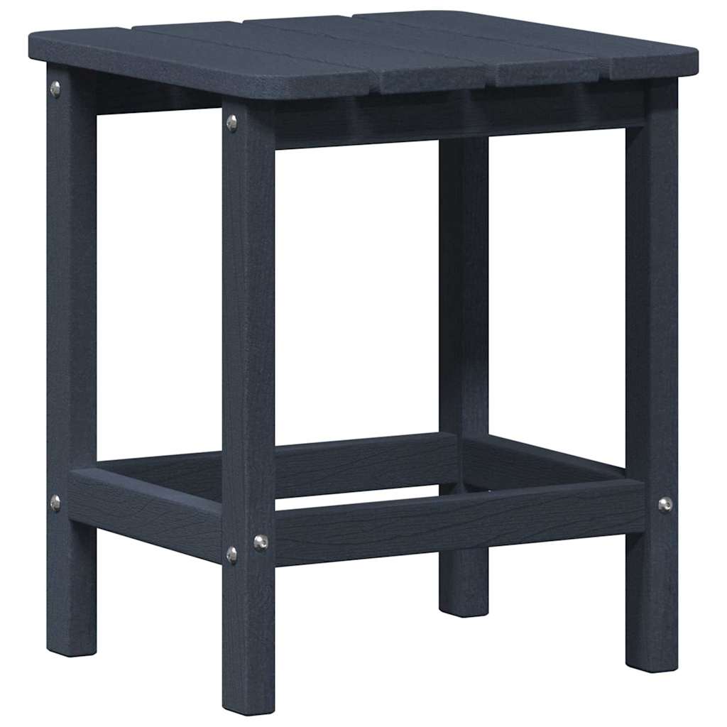 vidaXL Garden Lounge Set 3 pcs Navy Blue HDPE