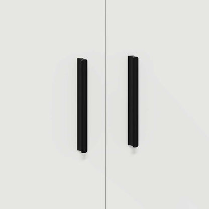 vidaXL Storage Cabinet 2 pcs White 118 x 41 x 40 cm Engineered Wood