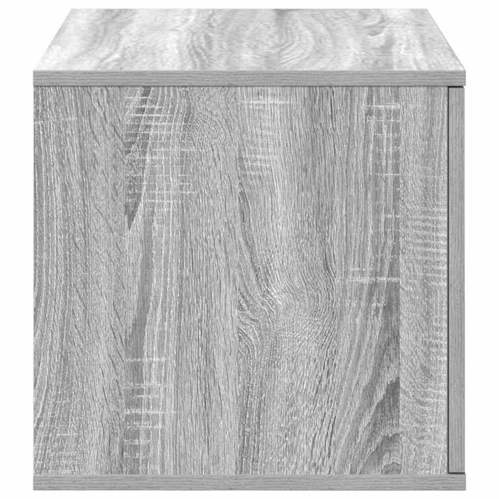 vidaXL Storage Cabinet 2 pcs Grey Sonoma 118 x 41 x 40 cm