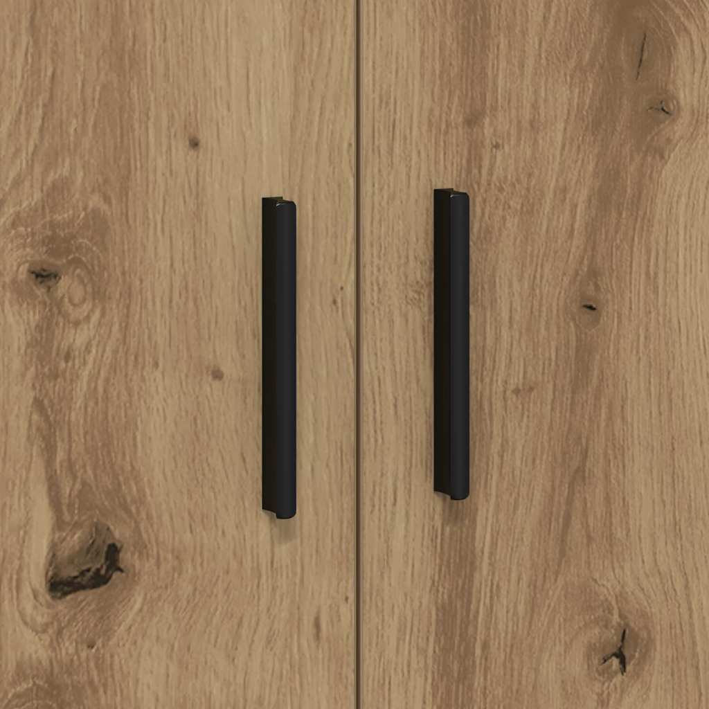 vidaXL Storage Cabinet 2 pcs Artisan Oak 118 x 41 x 40 cm