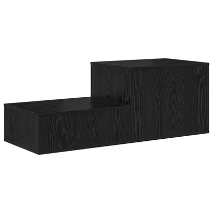 vidaXL Storage Cabinet 2 pcs Black Oak 108 x 41 x 40 cm