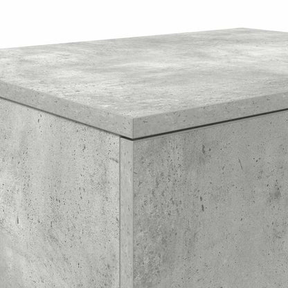 vidaXL Storage Cabinet 2 pcs Concrete Grey 108 x 41 x 40 cm