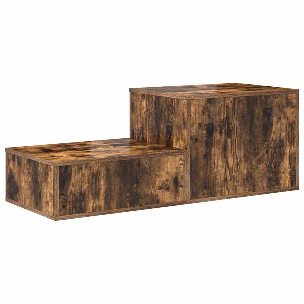 vidaXL Storage Cabinet 2 pcs Smoked Oak 108 x 41 x 40 cm