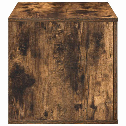 vidaXL Storage Cabinet 2 pcs Smoked Oak 108 x 41 x 40 cm