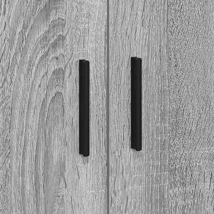 vidaXL Storage Cabinet 2 pcs Grey Sonoma 103 x 41 x 40 cm