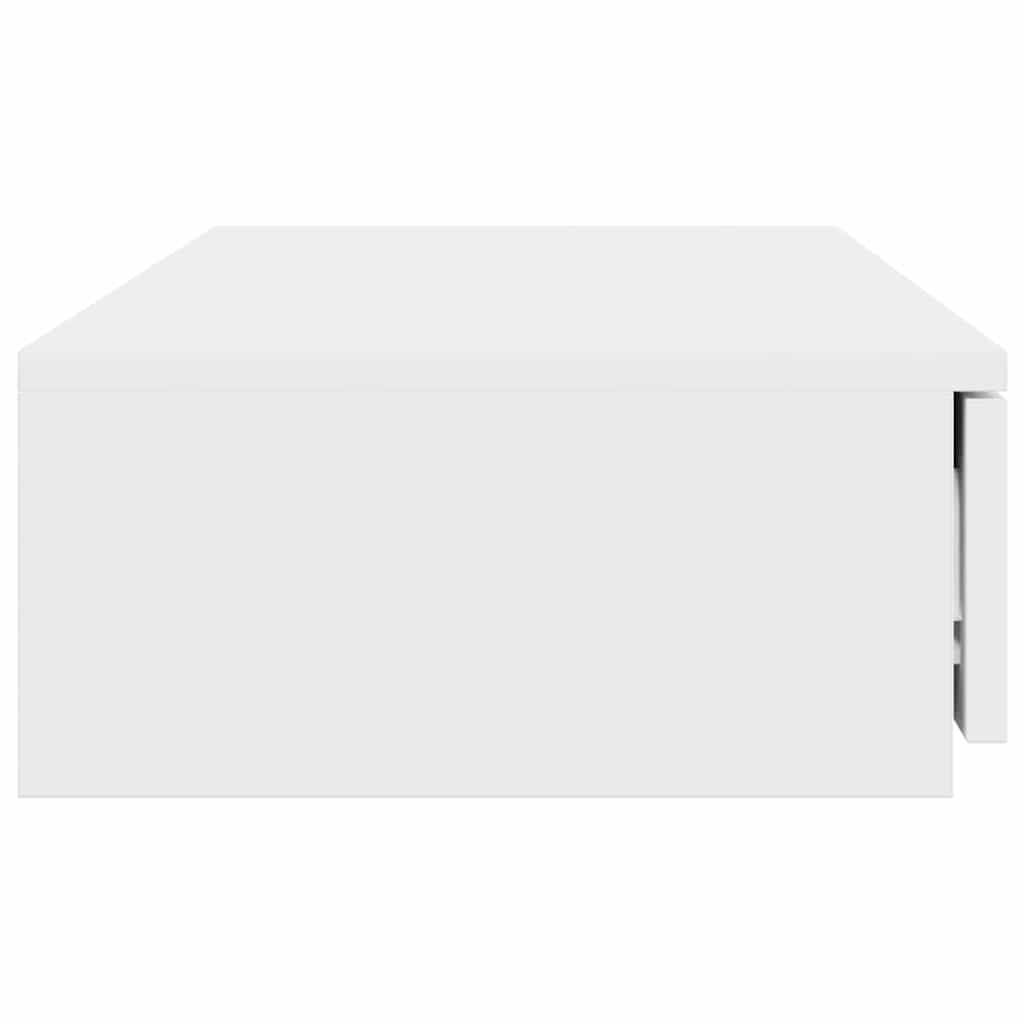 vidaXL Bed Drawers White 100 x 36.5 x 16.5 cm Engineered Wood