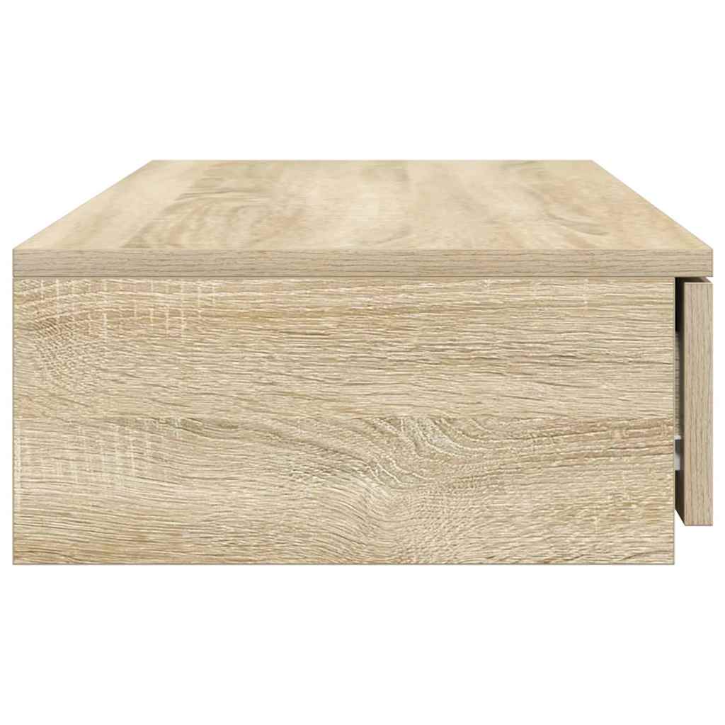 vidaXL Bed Drawers Sonoma Oak 100 x 36.5 x 16.5 cm Engineered Wood