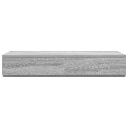 vidaXL Bed Drawers Grey Sonoma 100 x 36.5 x 16.5 cm Engineered Wood