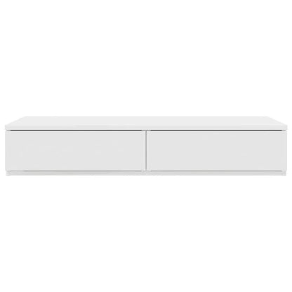 vidaXL Bed Drawers White 80 x 36.5 x 16.5 cm Engineered Wood