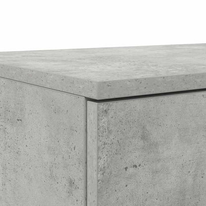 vidaXL Bed Drawers Concrete Grey 80 x 36.5 x 16.5 cm Engineered Wood