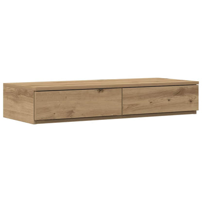 vidaXL Bed Drawers Artisan Oak 80 x 36.5 x 16.5 cm Engineered Wood