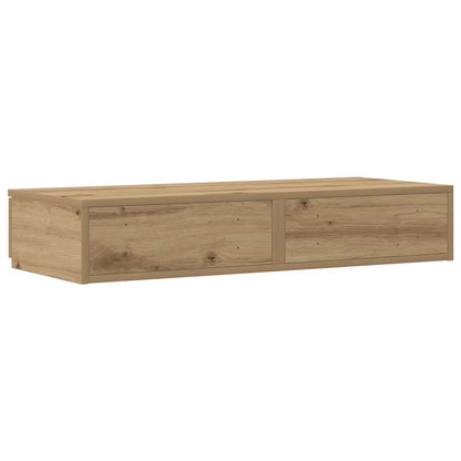 vidaXL Bed Drawers Artisan Oak 80 x 36.5 x 16.5 cm Engineered Wood